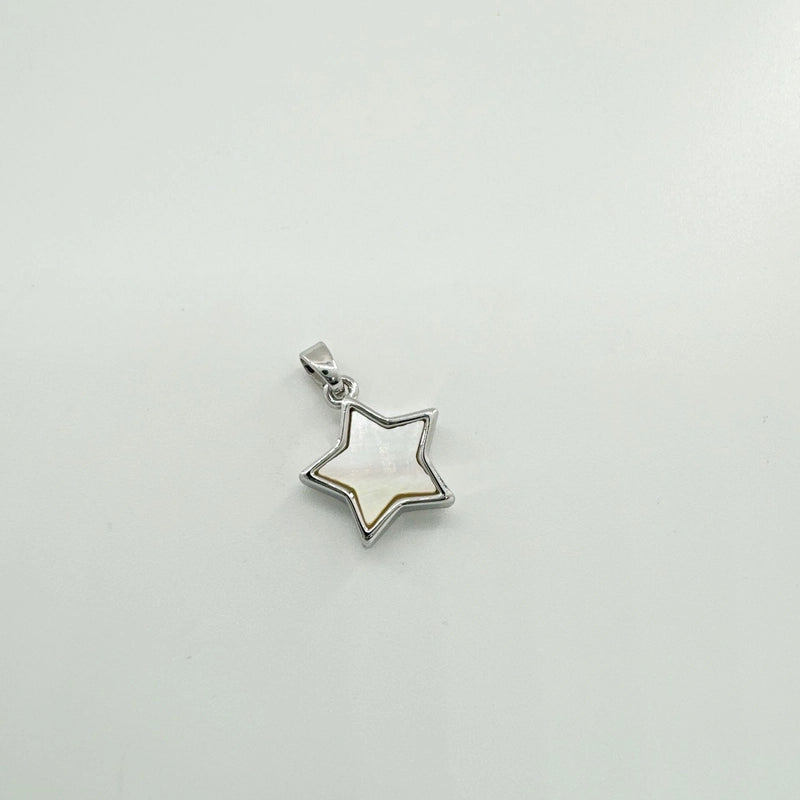 1 Piece Copper Shell Abalone Shell Pentagram Pendant Jewelry Accessories