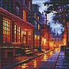 Full Round Drill Framed Light Up Diamond Painting Kits, LED Glowing Wall Art Decor for Home Bedroom Holiday Gifts