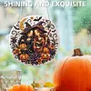 Two Witches 2D Flat DIY Diamond Painting Pendant Single-Sided Rhinestone
