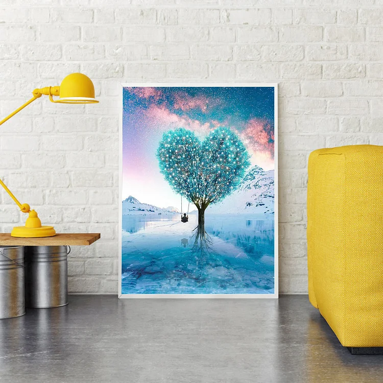 Partial Special-Shaped Diamond Painting - Tree 30*40CM