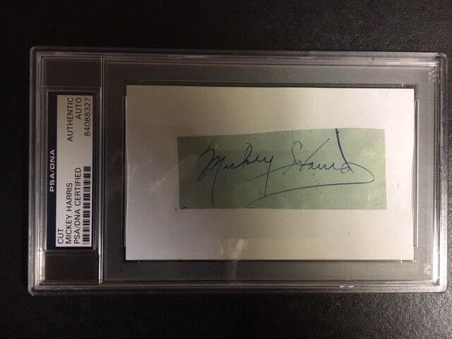 Mickey Harris Vintage Fountain Pen Signed/Mounted Cut