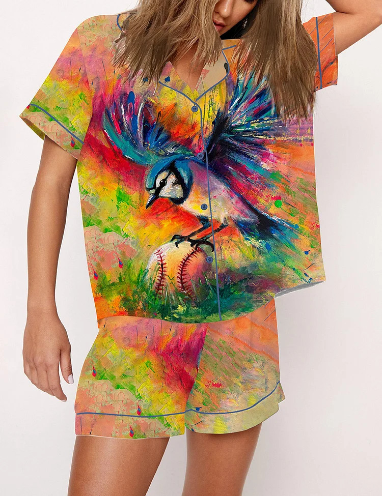 Women's Toronto The Blue Jays Baseball Pajama Set