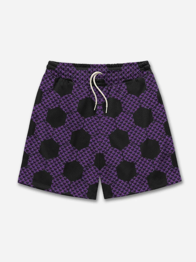 Upper Moon One Anime Mesh Shorts