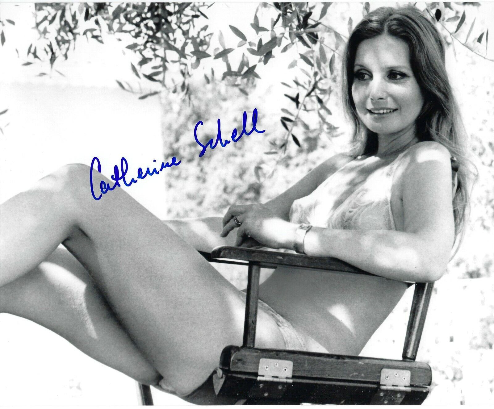 CATHERINE SCHELL SIGNED 8x10 Photo Poster painting 2 UACC & AFTAL RD AUTOGRAPH