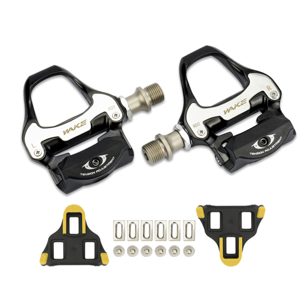 

1 Pair Mountain Bicycles Self-Locking Bearings Pedals with Locking Buckle, 501 Original