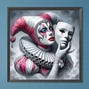 Clown Mask-Full Round Diamond Painting 40*40CM