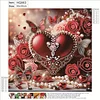 Diamond Painting-DIY Crystal Rhinestone Rose Heart