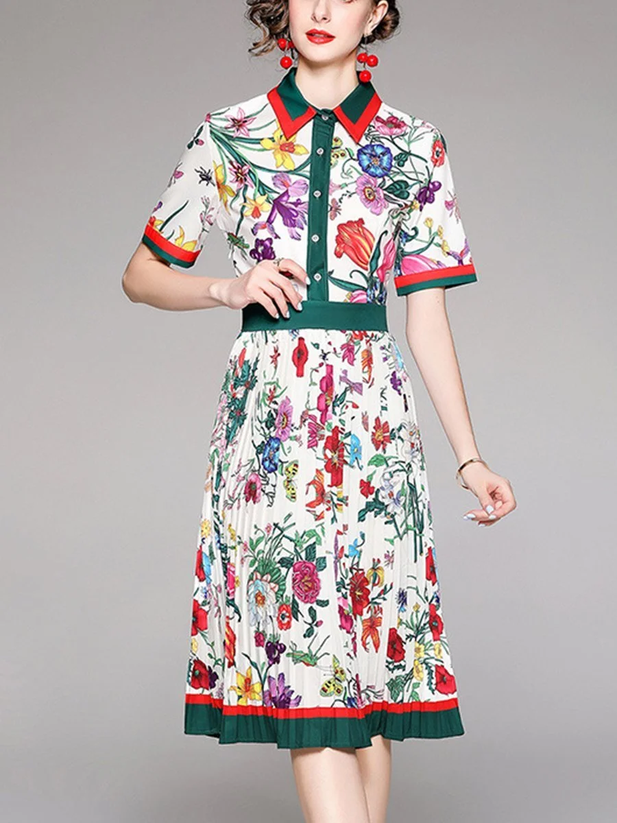 Medium Pleated Dress