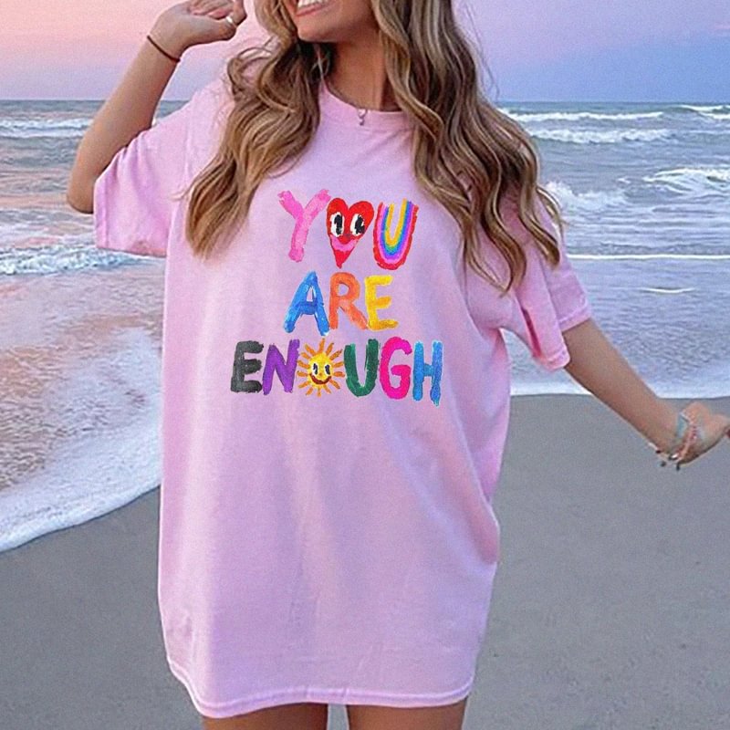 You Are Enough Casual T-shirt