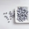 50PCS Colorful Cylinder 6mm Acrylic Beads DIY Accessories