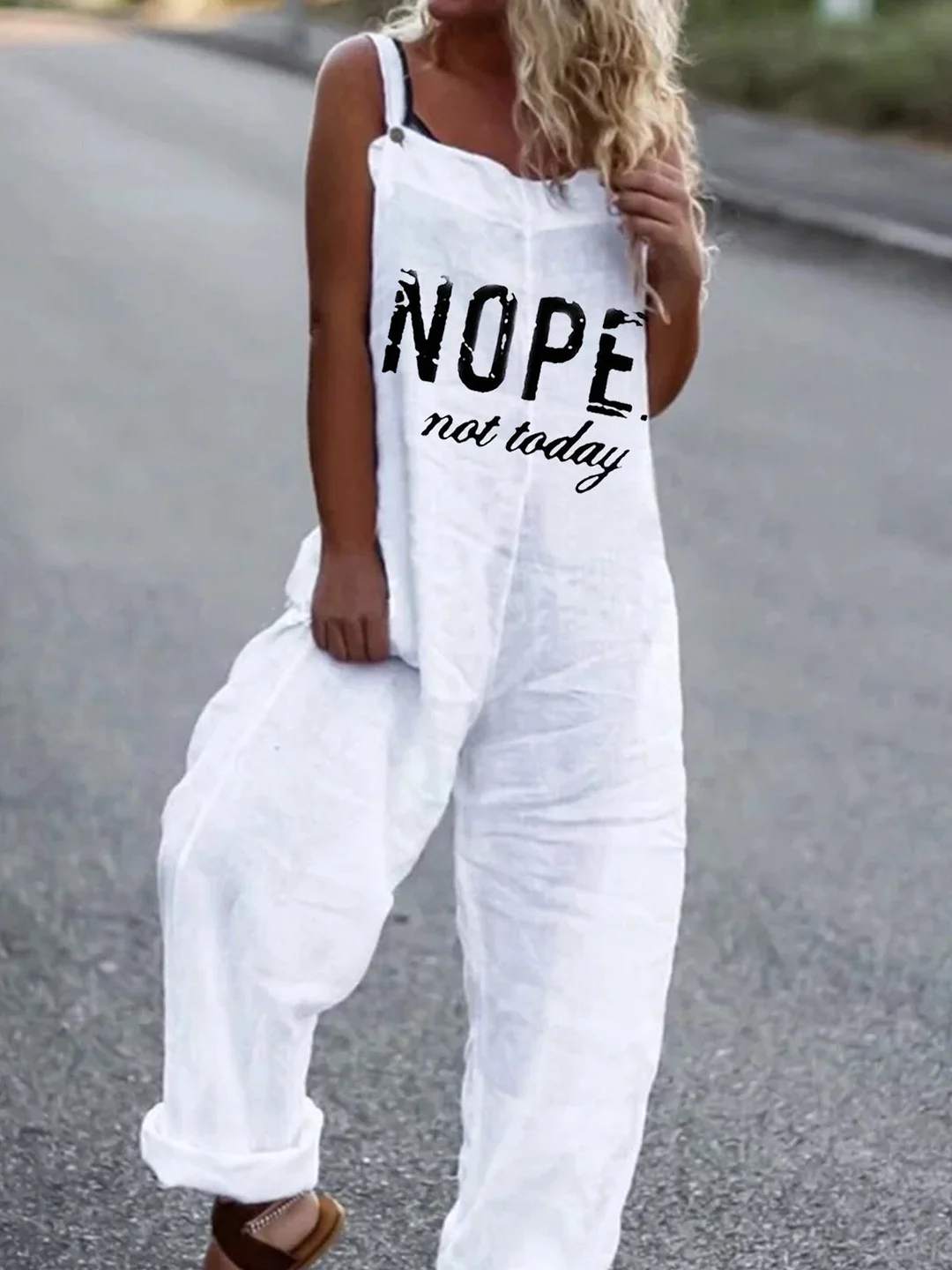 nope not today jumpsuit