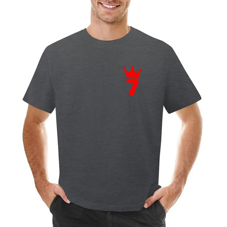 King Eric Cantona Inspired 7 Men's Soccer Culture Tee