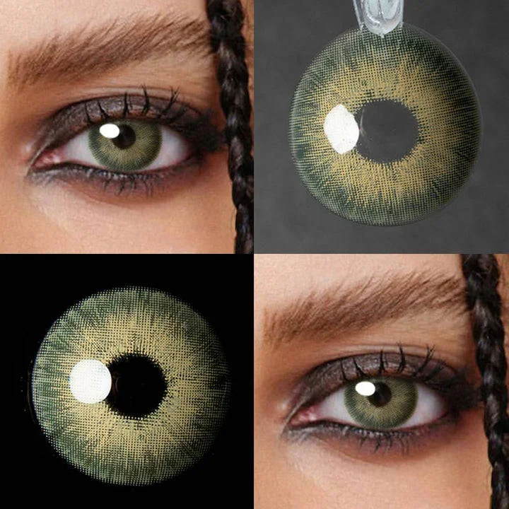 【PRESCRIPTION】Pattaya Green Amazonia Colored Contact Lenses