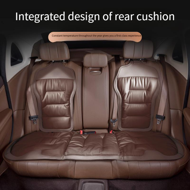 2025 new style car seat cushion anti-fouling leather high-grade skin-friendly seat cushion