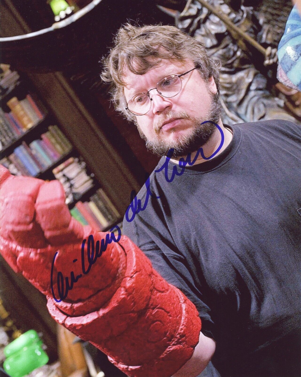 GUILLERMO DEL TORO Authentic Hand-Signed HELLBOY Hand