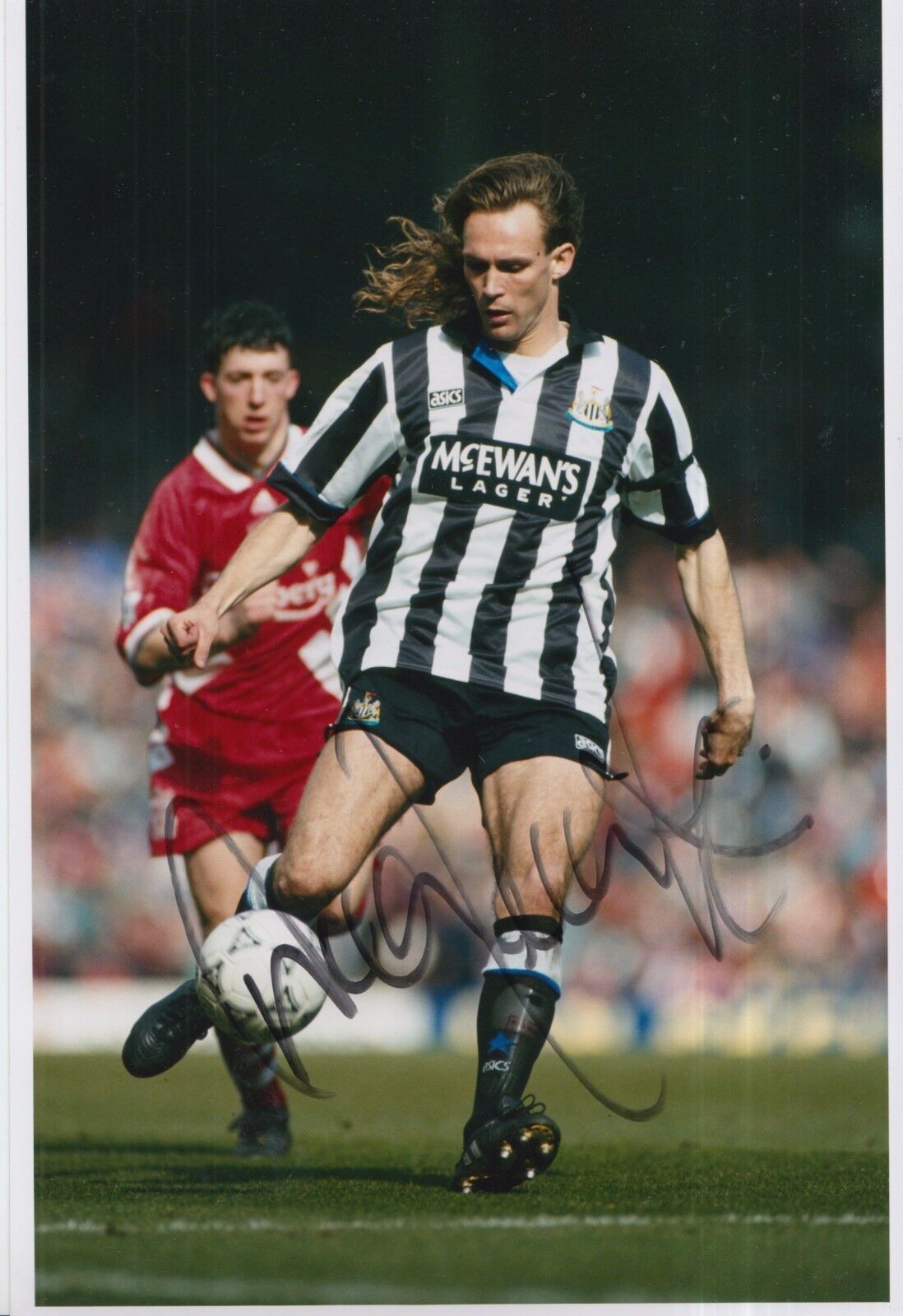 Darren Peacock Hand Signed Newcastle United 12x8 Photo Poster painting 4.