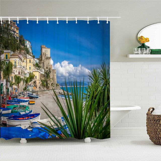

Shower Curtain – Sunny Natural Scenery-180*180cm, 501 Original
