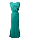 Sexy Slim Solid Color Mermaid Maxi Dress