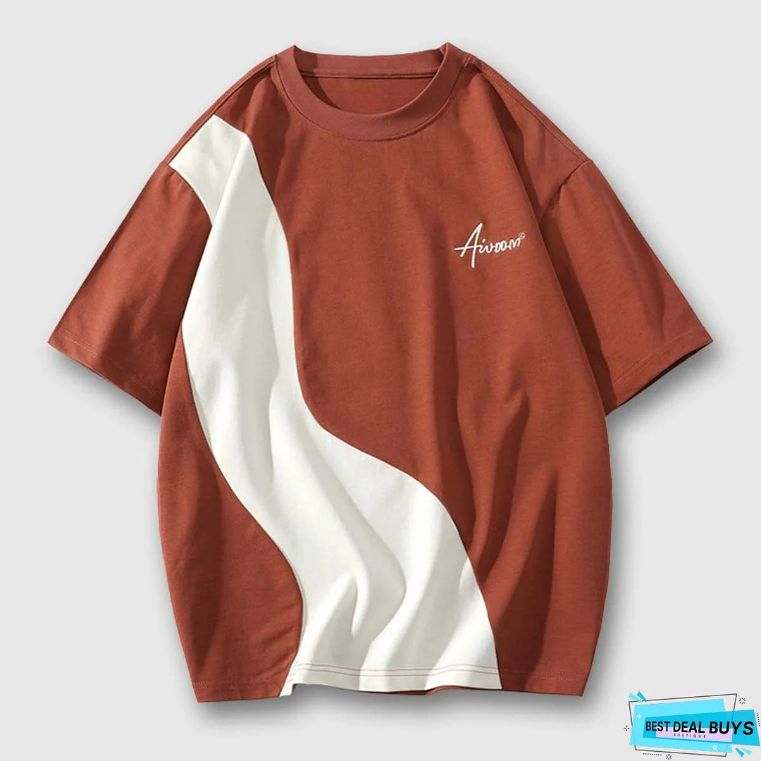 Casual Contrast Tee