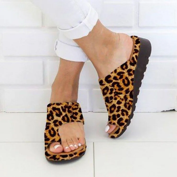 Women Slippers Flat Sole Casual Soft Big Toe Foot Sandal Women Shoes Comfy Platform Orthopedic Bunion Corrector Sandalias Mujer