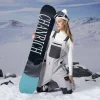 Women's High-performance Color-blocked Snow Salopettes by Inlyline