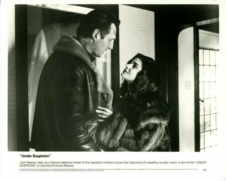 Liam Neeson Laura San Giacomo Under Suspicion Original Press 8X10 Photo Poster painting