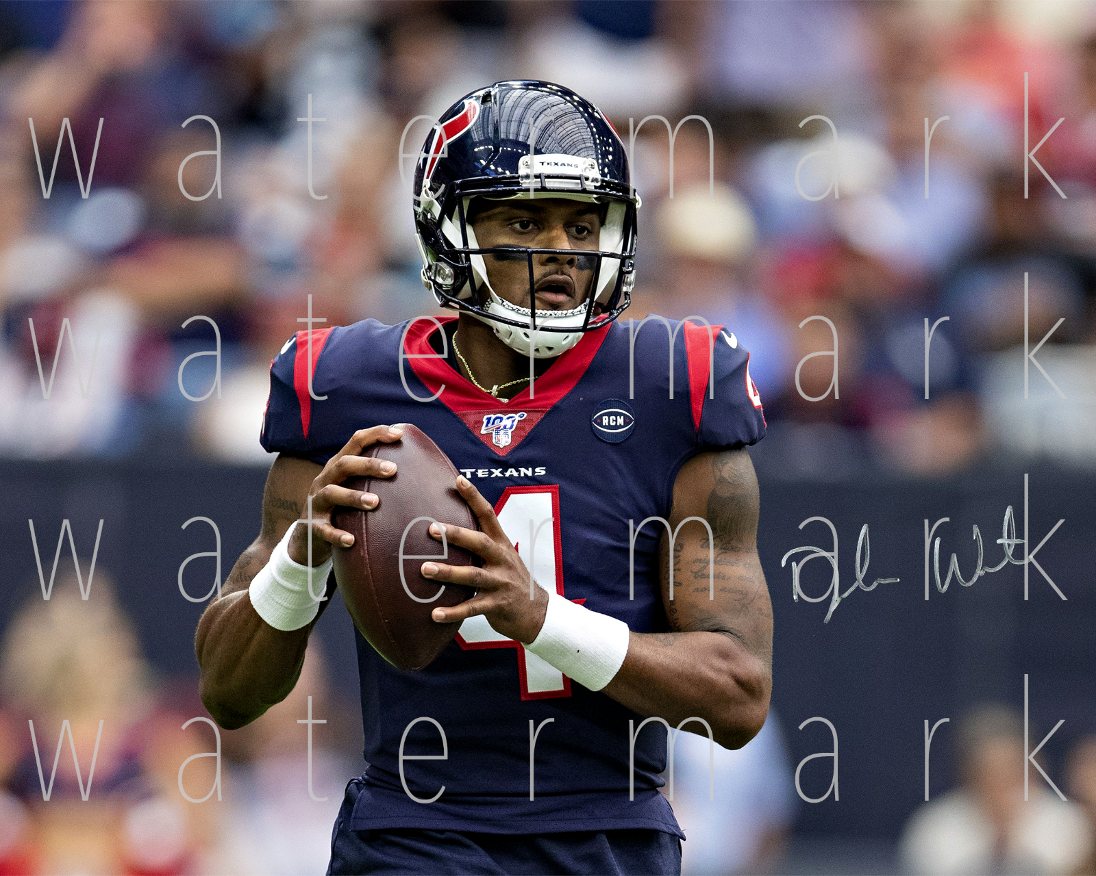 Deshaun Watson Houston Texans signed 8X10 print Photo Poster painting poster autograph RP