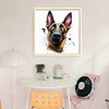 Dog-18CT Stamped Cross Stitch Kit(20x20cm)