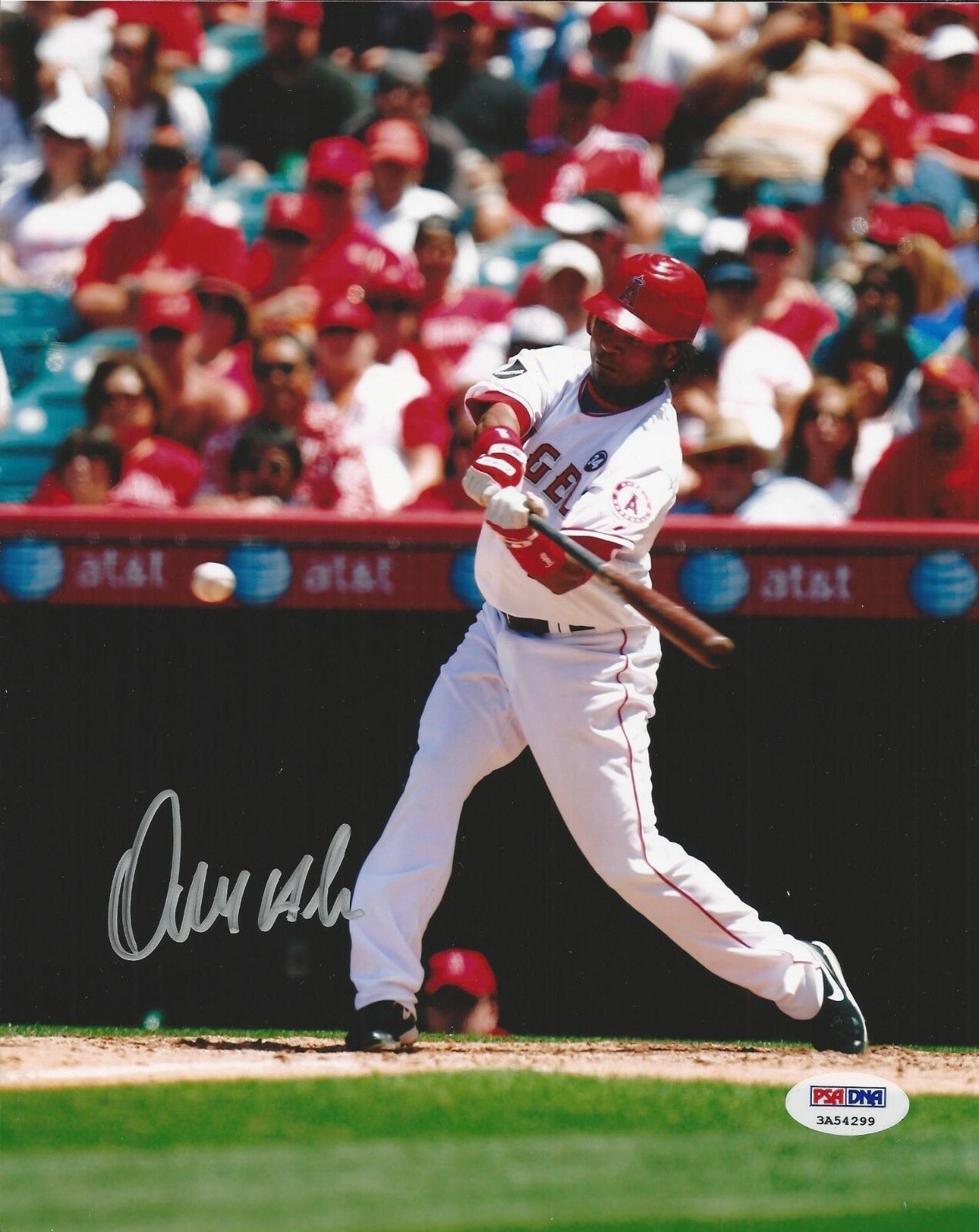 Erick Aybar Los Angeles Angels signed 8x10 Photo Poster painting PSA/DNA # 3A54299