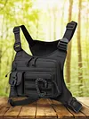Outdoor Multifunctional Travel Vest Chest Bag Large Capacity Nylon Hunt Vest Bag