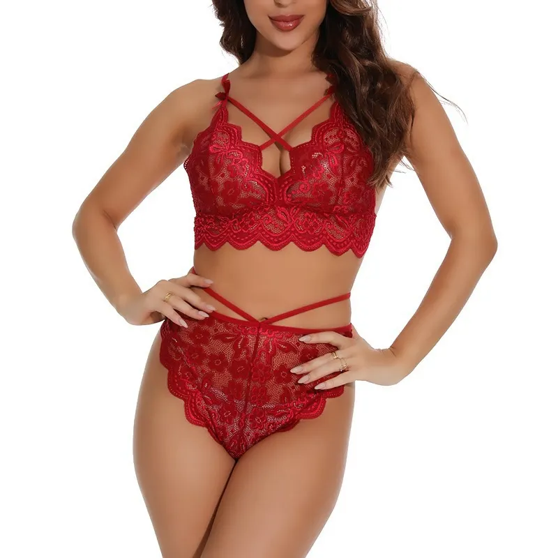 Churchf Hot Lingerie Sexy Lace Split Lingerie Direct Selling