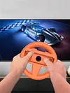 2pcs Racing Steering Wheels Handle Stand Holder for Switch 2 Joy Con Controller