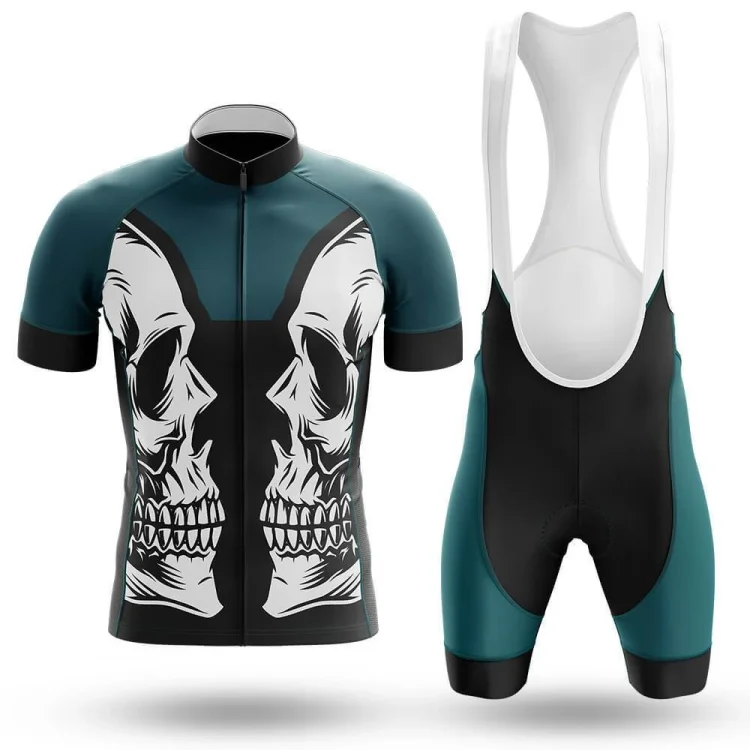 Skull Men's Short Sleeve Cycling Kit