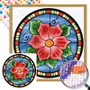 uk.everydayedeals (Limited Stock)Diamond Painting - Round AB Drills - Flower(45*45cm)