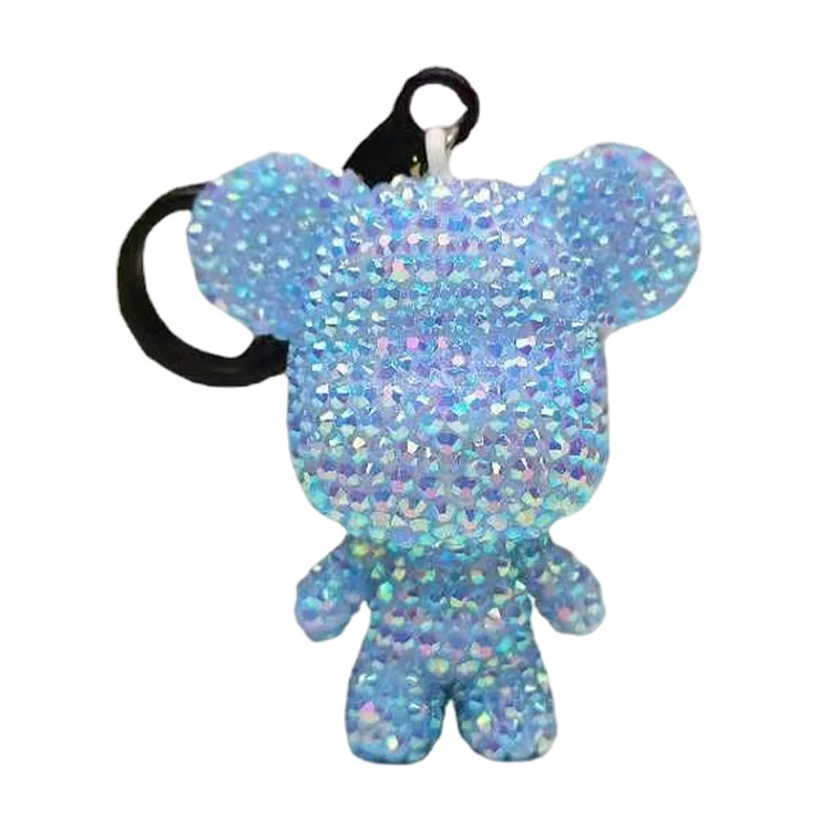 Cartoon Bear - Keychain - DIY Diamond Crafts