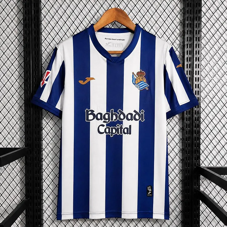 【S~4XL】Real Sociedad 26/27 Home Jersey  1:1 Thai Quality
