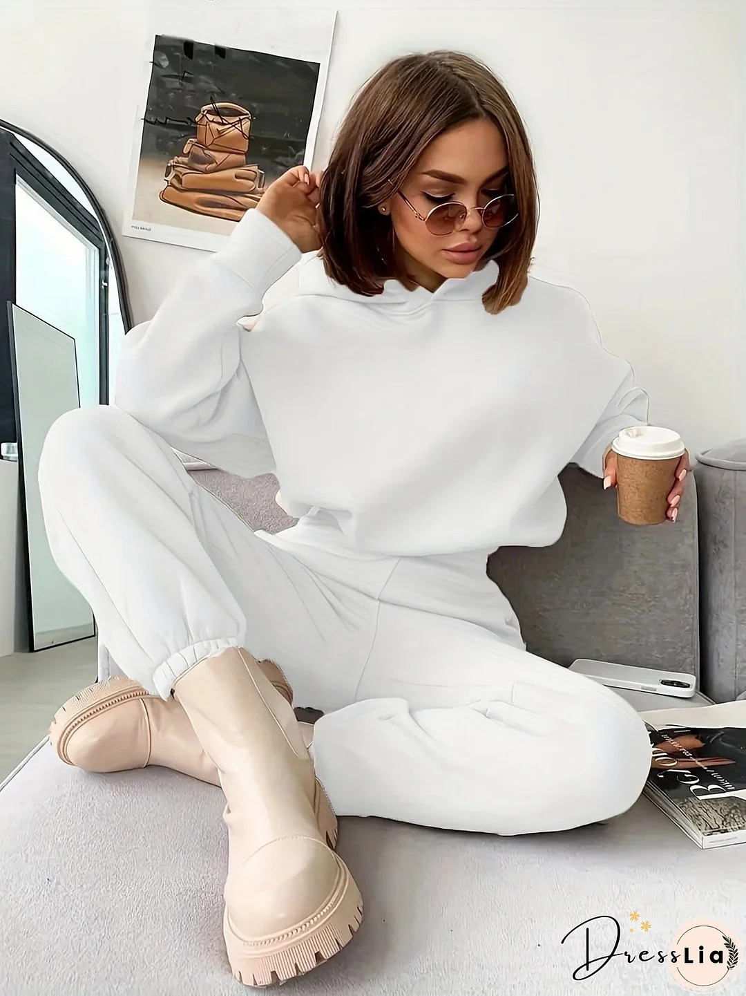 Casual Pleated Blouse