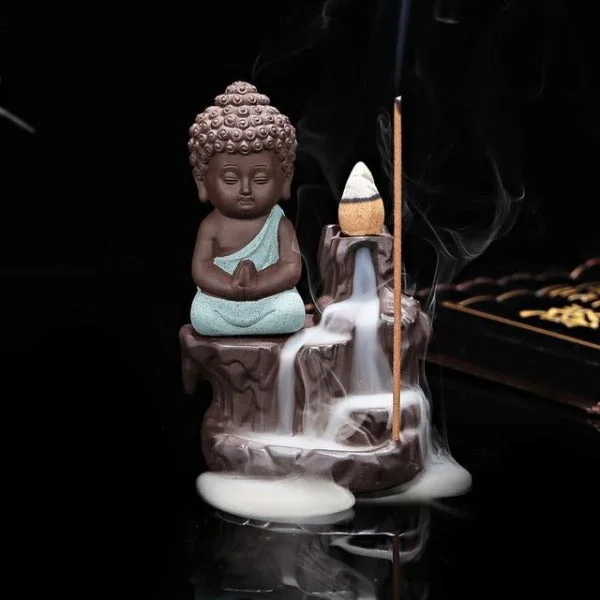 Tathagata Buddha Backflow Incense Burners