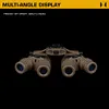 Flippable Night Vision Goggles Model Four-Eye Helmet Binocular NVG Mount Props