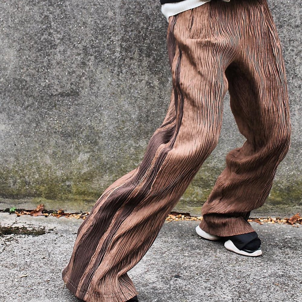 Personalized street texture trousers