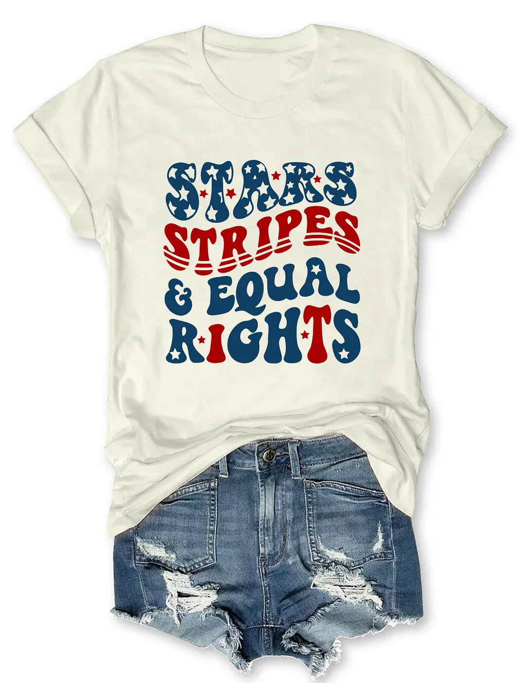 Stars Stripes And Equal Rights T-shirt