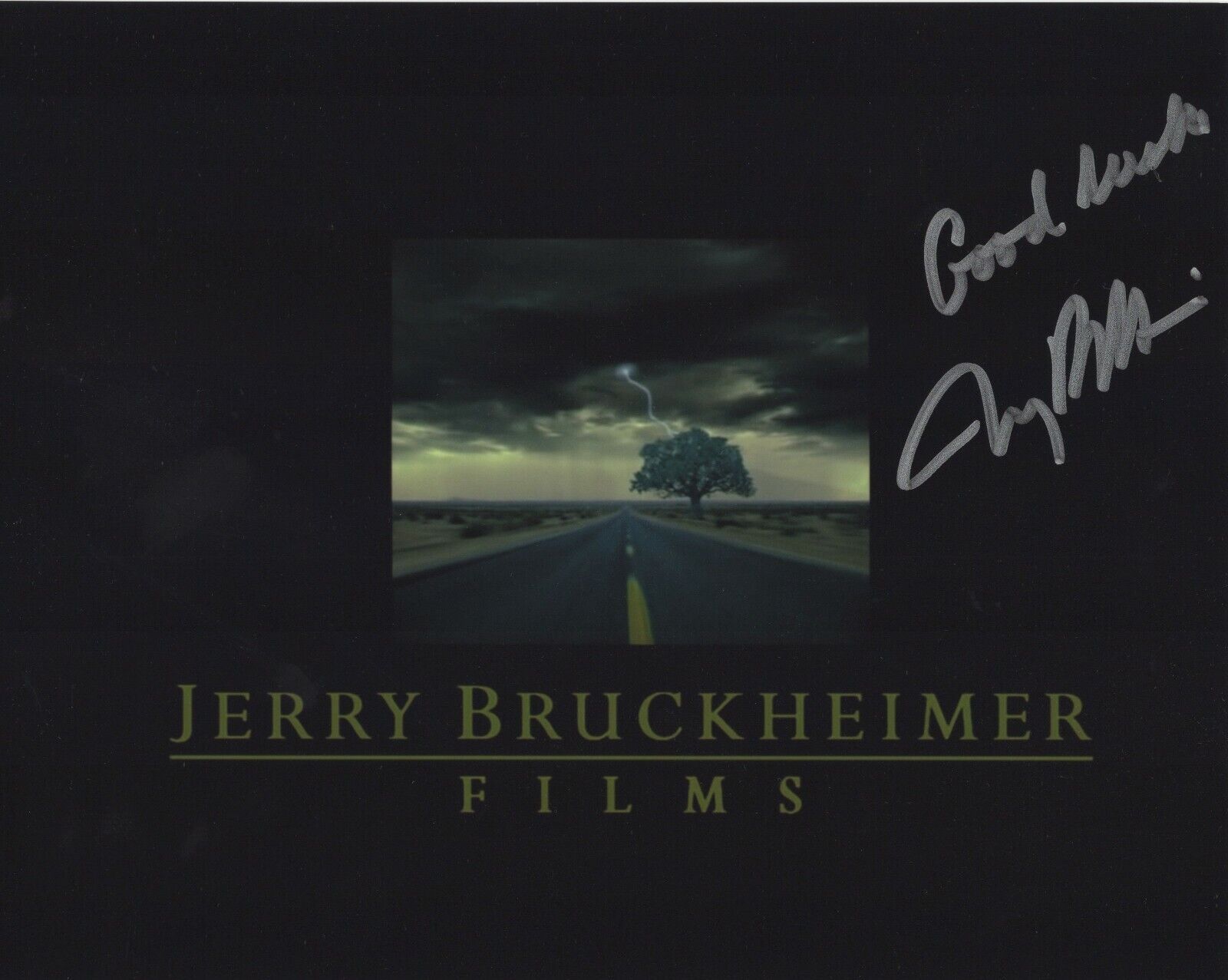 JERRY BRUCKHEIMER SIGNED AUTOGRAPH 8X10 Photo Poster painting HOLLYWOOD MOVIE PRODUCER STAR