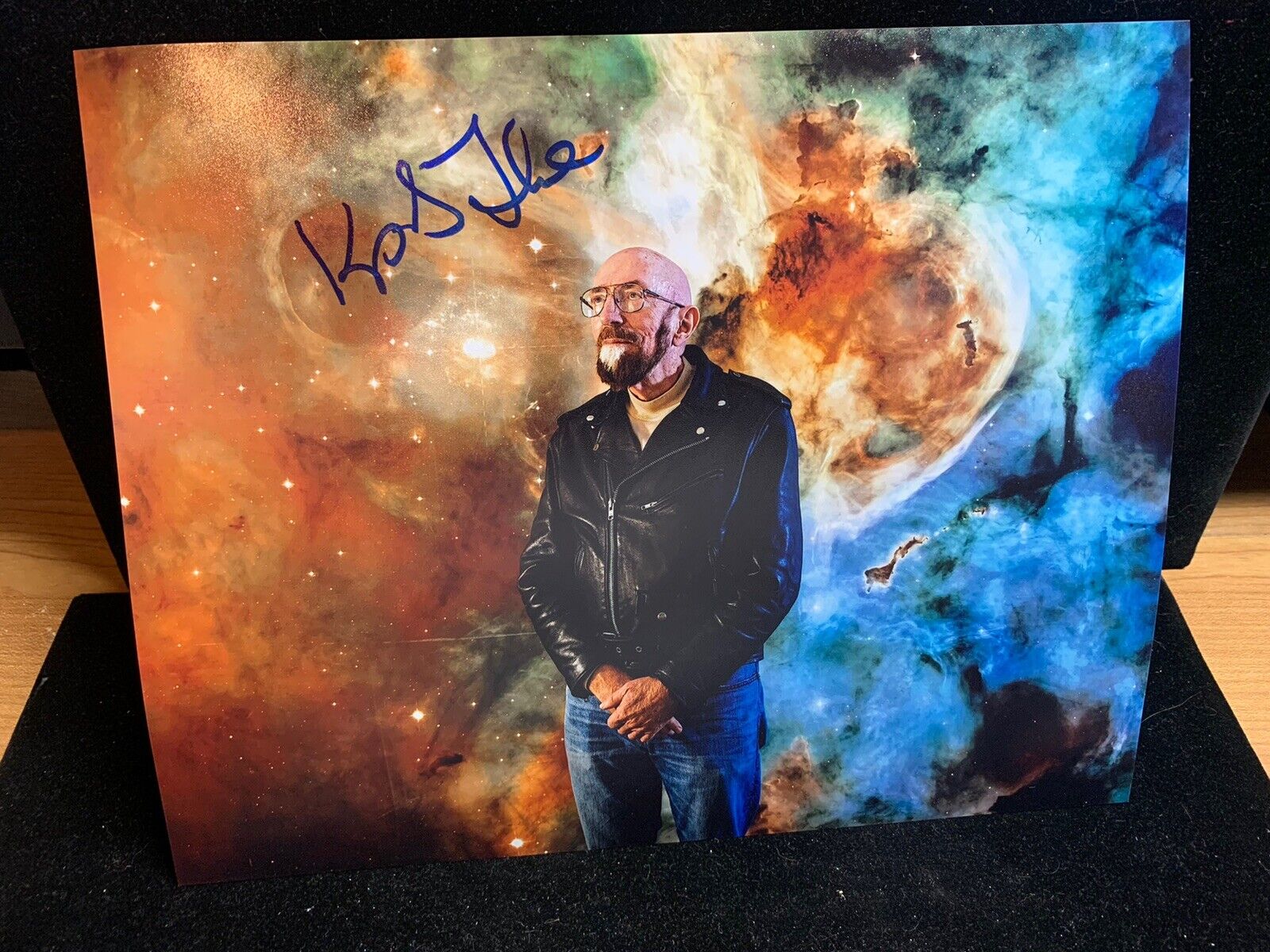 Kip Thorne 2017 Nobel Prize Physics Signed Autograph 8x10 Photo Poster painting Beckett COA D12