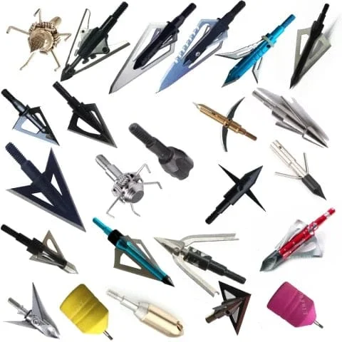 pornhint Pornhint 1pcs Broadheads 100gn-125gn Arrows Tips Arrow Heads for Archery Hunting Apply To Compound Bow Crossbows and Recoil Arrow