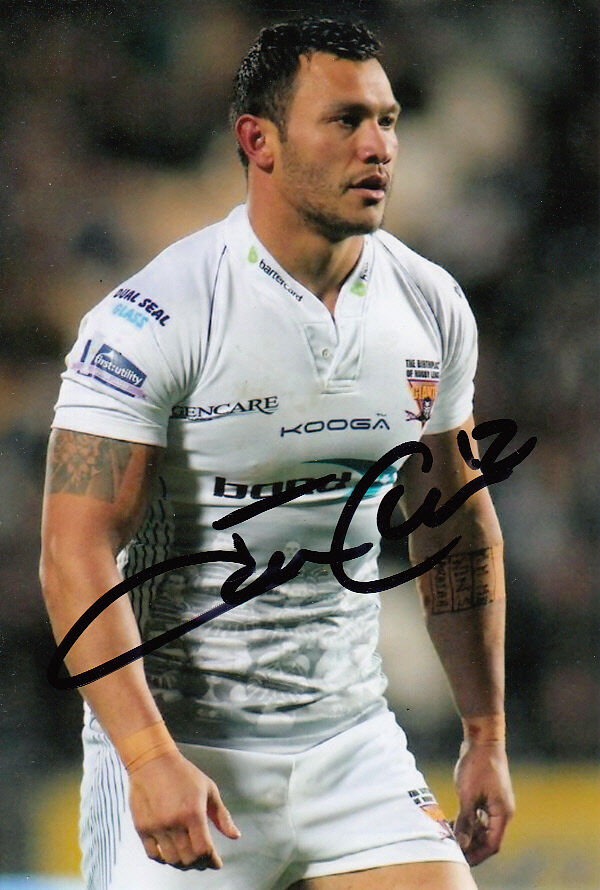 HUDDERSFIELD GIANTS HAND SIGNED JASON CHAN 6X4 Photo Poster painting 1.