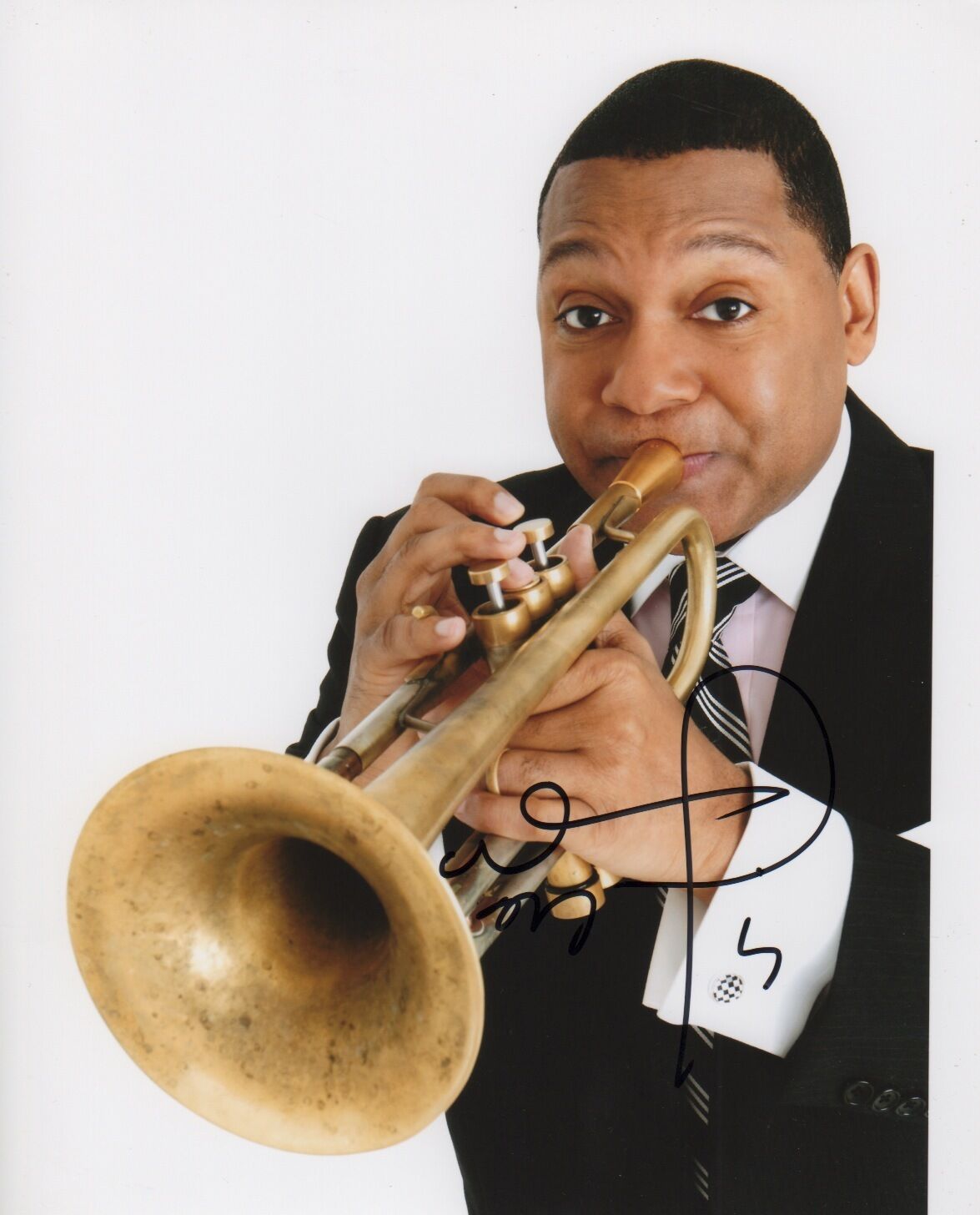 Wynton Marsalis signed 8x10 inch Photo Poster painting autograph