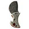Mini Titanium Compact Bottle Opener & Cutter Small Bottle Opener Keychain Coin Knife for Packages Camping DIY & Everyday Carry Gear