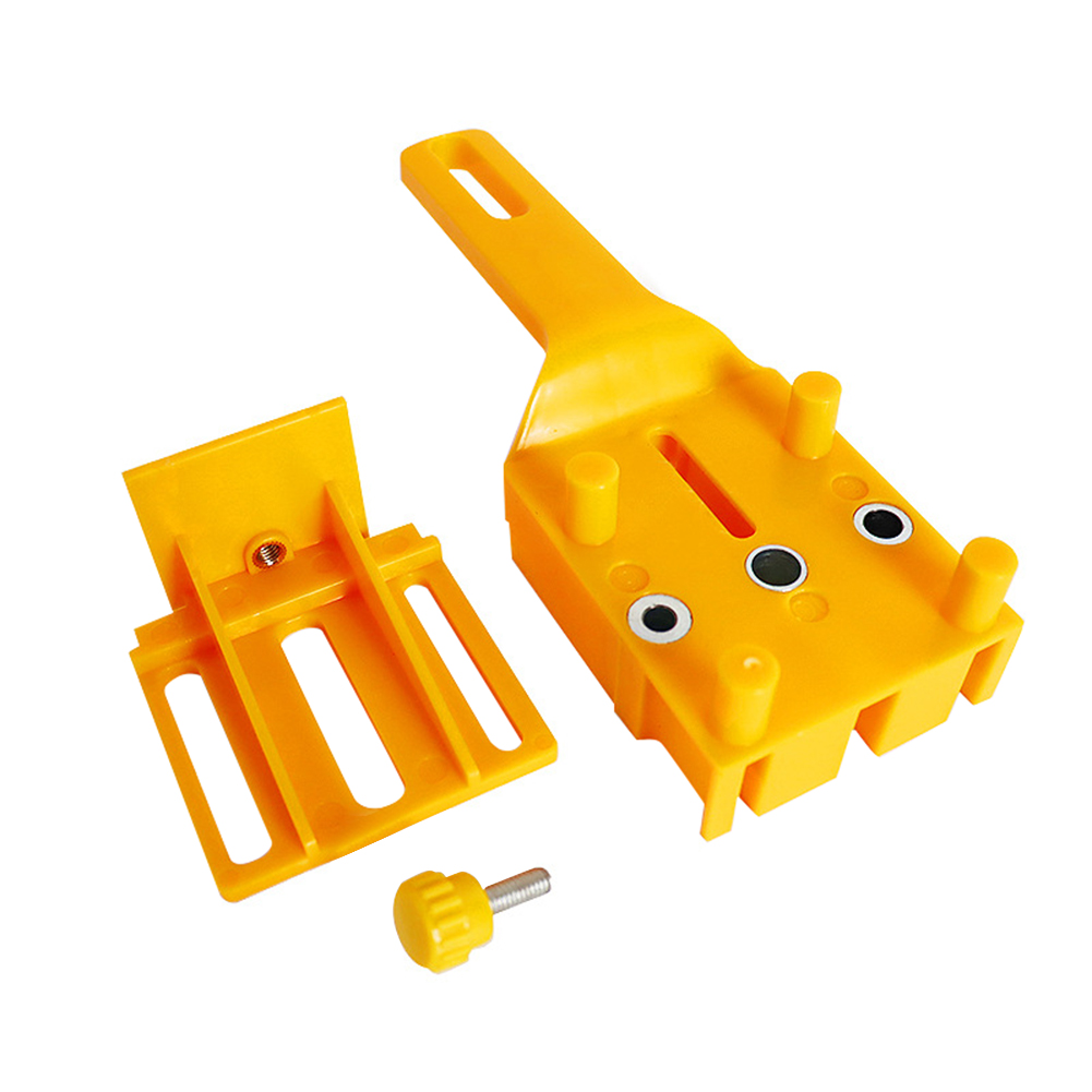 

Vertical Pocket Hole Dowelling Jig Kit Hole Locator Drill Guide Puncher, Single, 501 Original