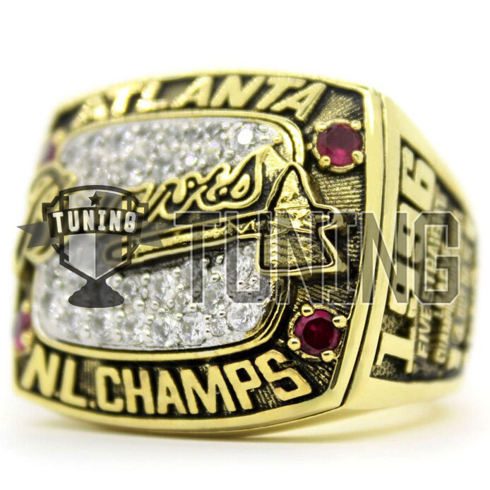 Fans custom-2021 Atlanta Braves World Series Championship Ring