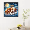 Diamond Painting-DIY Full Round Drill Good Night Bear and Puppy